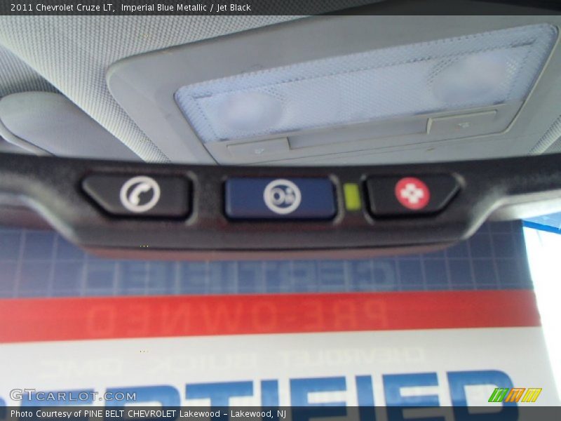 Imperial Blue Metallic / Jet Black 2011 Chevrolet Cruze LT