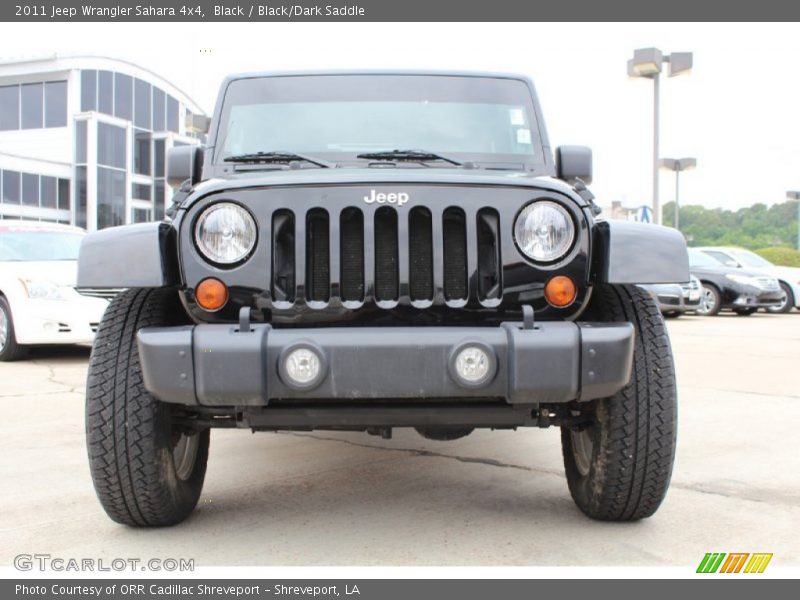 Black / Black/Dark Saddle 2011 Jeep Wrangler Sahara 4x4