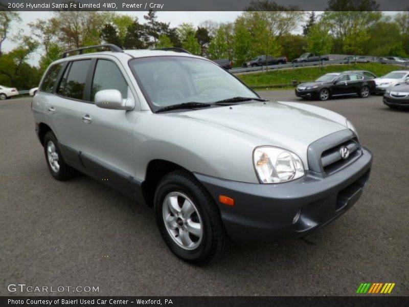 Pewter / Gray 2006 Hyundai Santa Fe Limited 4WD