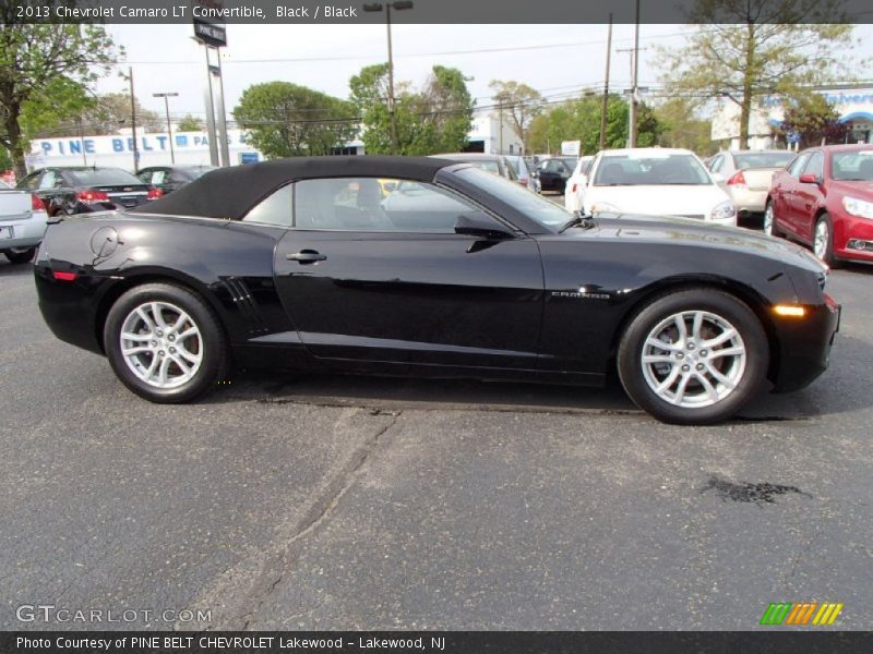 Black / Black 2013 Chevrolet Camaro LT Convertible