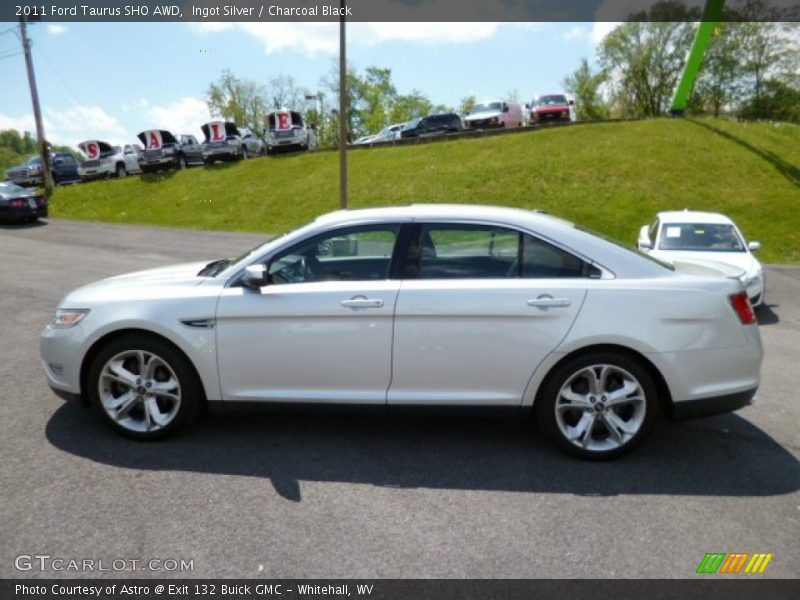 Ingot Silver / Charcoal Black 2011 Ford Taurus SHO AWD