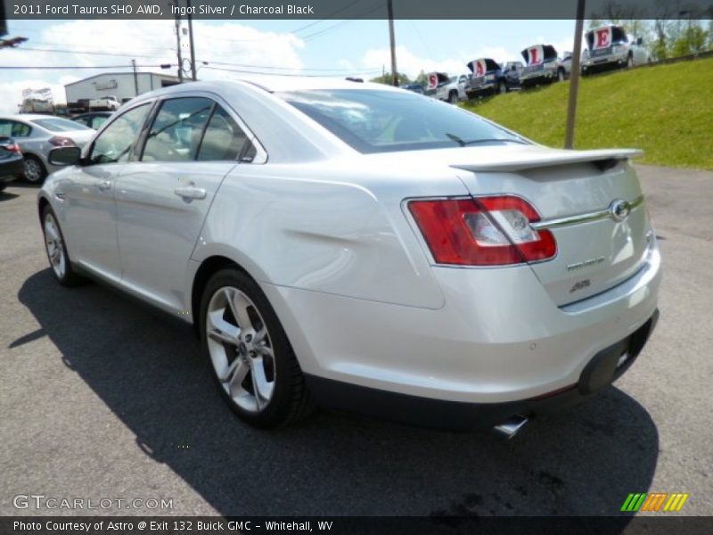 Ingot Silver / Charcoal Black 2011 Ford Taurus SHO AWD