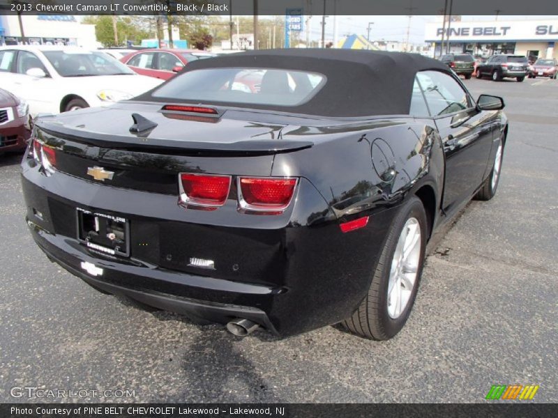 Black / Black 2013 Chevrolet Camaro LT Convertible
