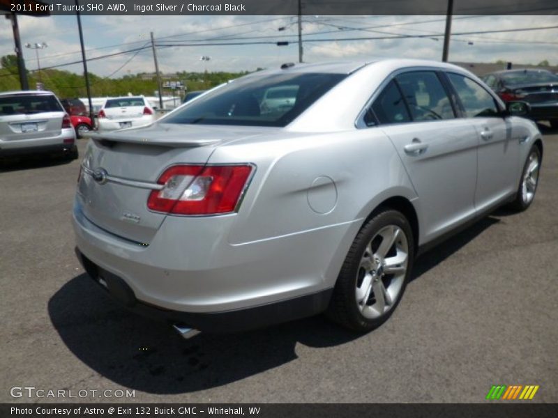 Ingot Silver / Charcoal Black 2011 Ford Taurus SHO AWD