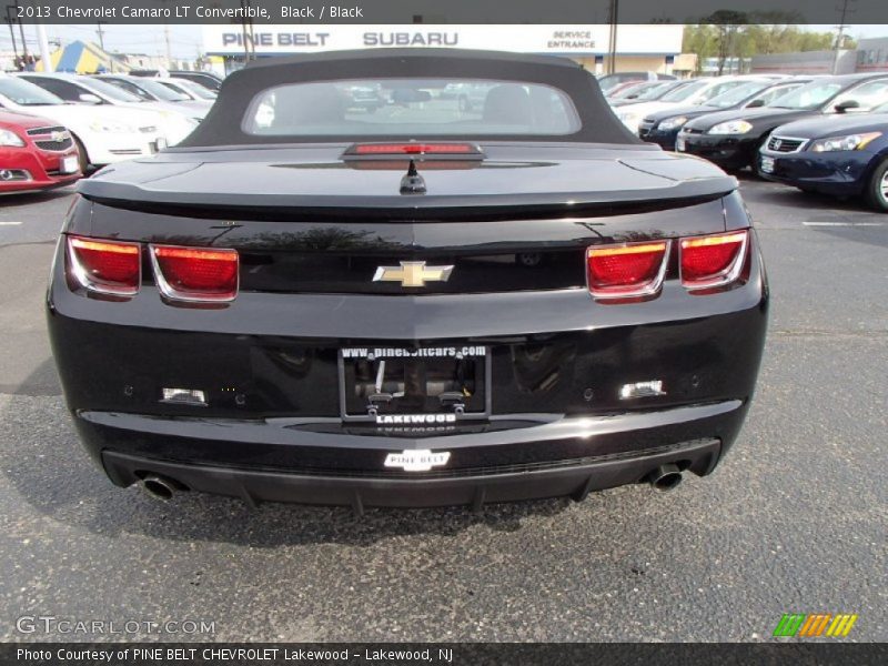 Black / Black 2013 Chevrolet Camaro LT Convertible