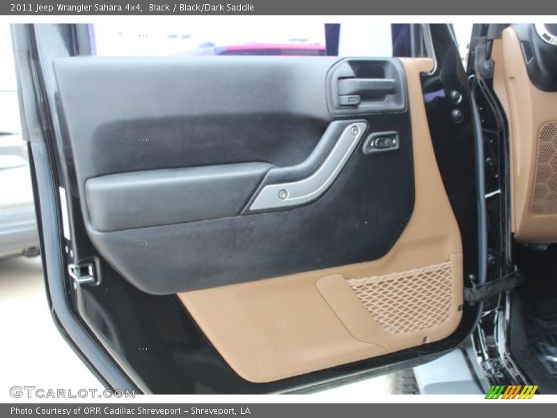 Black / Black/Dark Saddle 2011 Jeep Wrangler Sahara 4x4