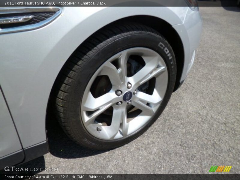 Ingot Silver / Charcoal Black 2011 Ford Taurus SHO AWD