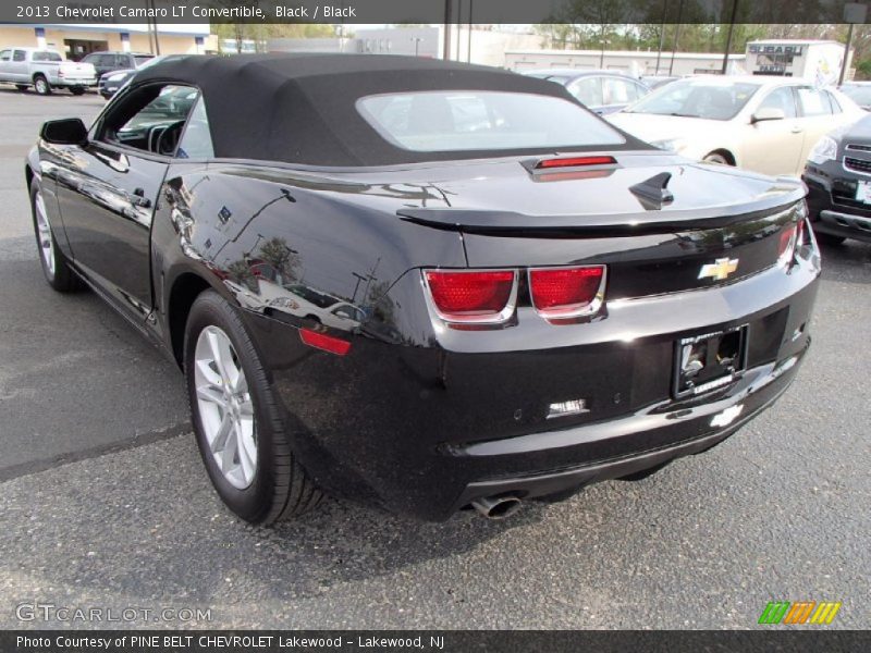 Black / Black 2013 Chevrolet Camaro LT Convertible