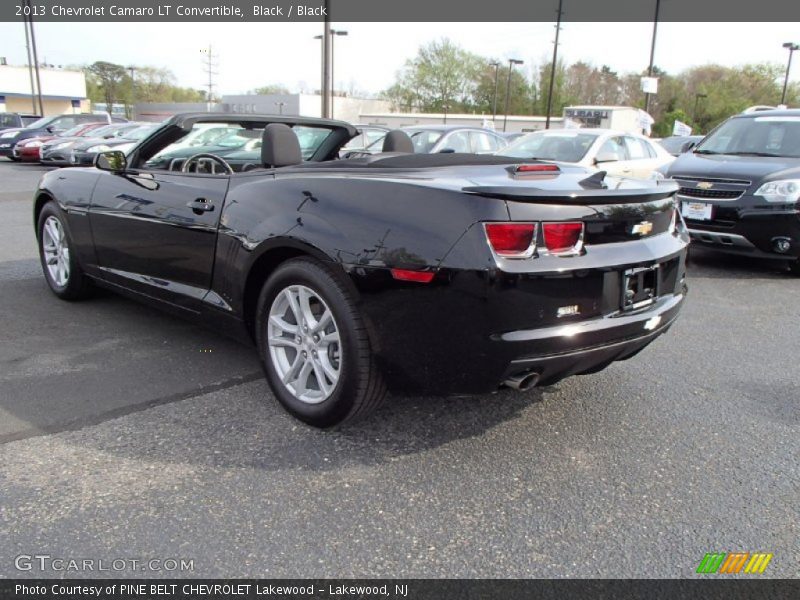 Black / Black 2013 Chevrolet Camaro LT Convertible