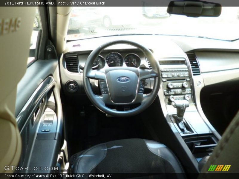 Ingot Silver / Charcoal Black 2011 Ford Taurus SHO AWD