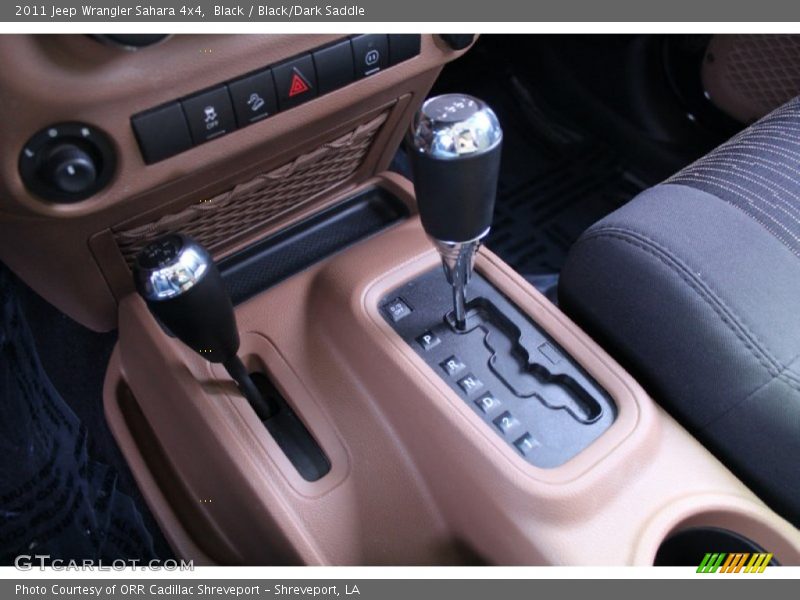 Black / Black/Dark Saddle 2011 Jeep Wrangler Sahara 4x4
