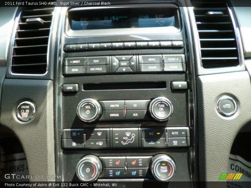 Ingot Silver / Charcoal Black 2011 Ford Taurus SHO AWD