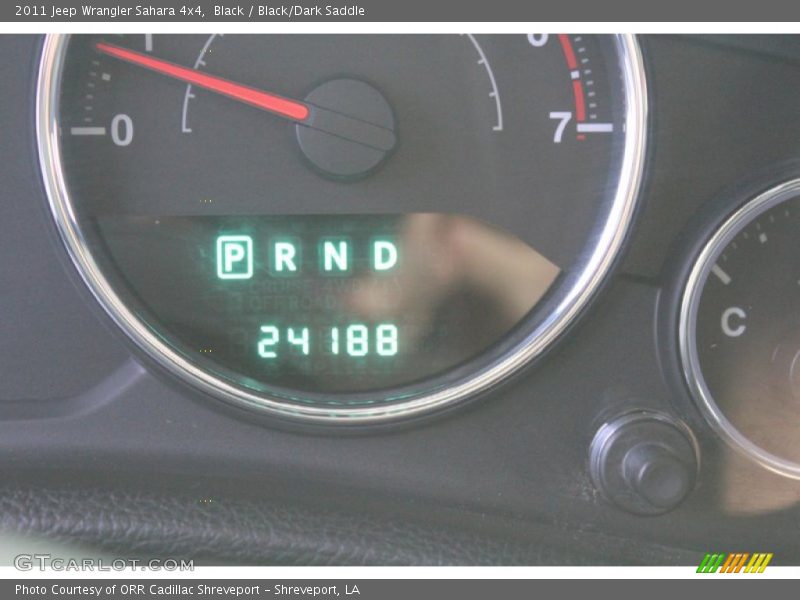 Black / Black/Dark Saddle 2011 Jeep Wrangler Sahara 4x4