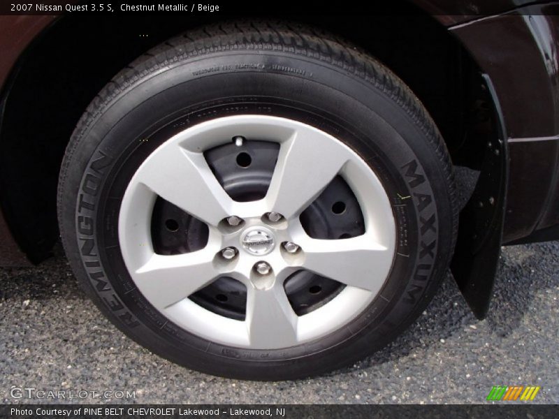 Chestnut Metallic / Beige 2007 Nissan Quest 3.5 S