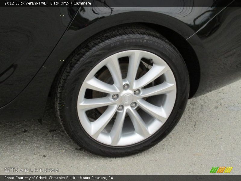 Black Onyx / Cashmere 2012 Buick Verano FWD