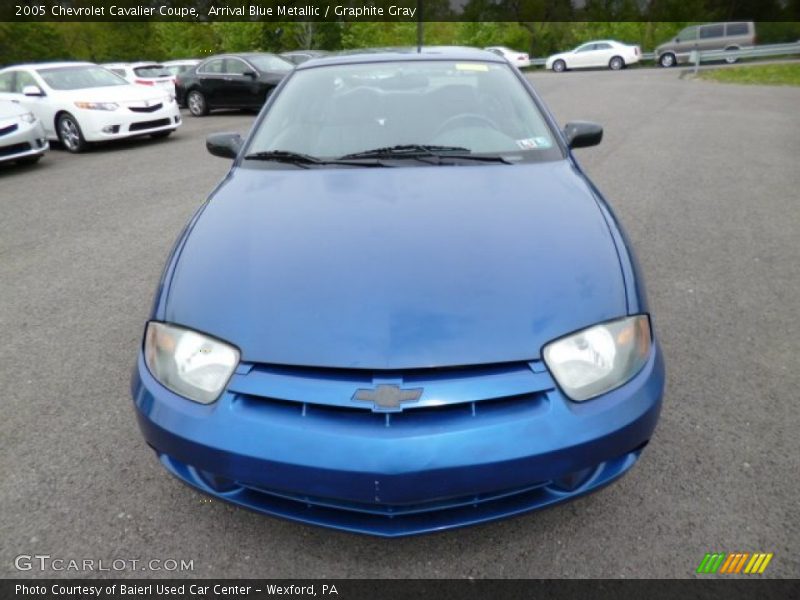 Arrival Blue Metallic / Graphite Gray 2005 Chevrolet Cavalier Coupe