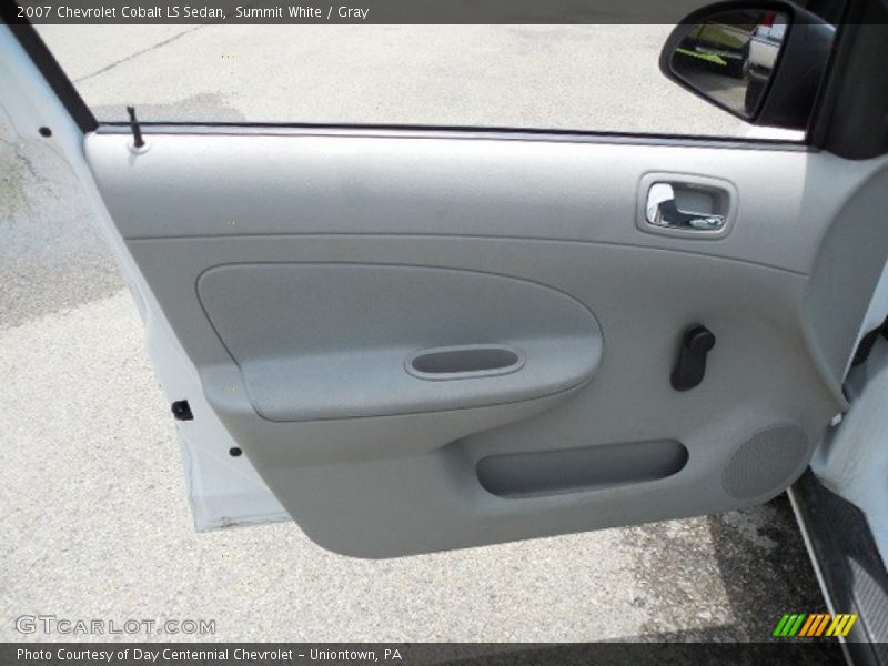 Summit White / Gray 2007 Chevrolet Cobalt LS Sedan