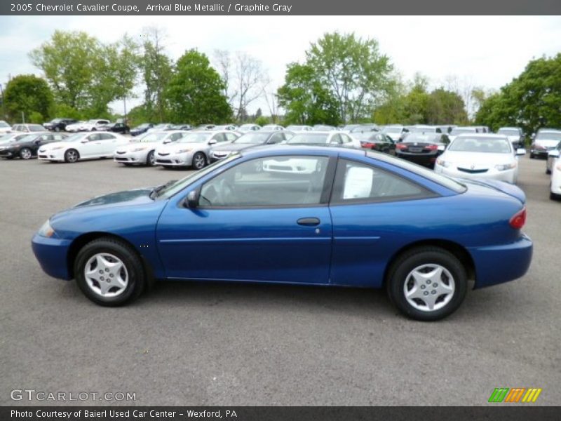  2005 Cavalier Coupe Arrival Blue Metallic