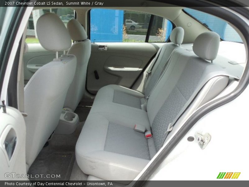 Summit White / Gray 2007 Chevrolet Cobalt LS Sedan