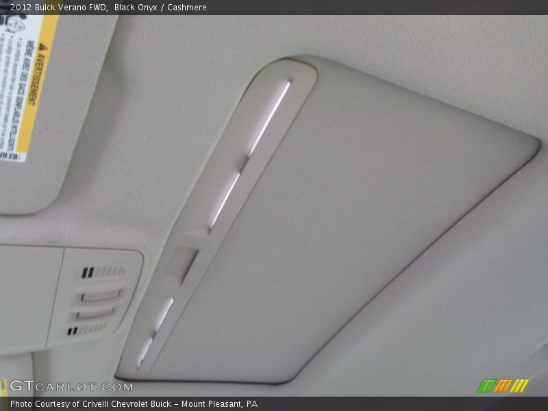Black Onyx / Cashmere 2012 Buick Verano FWD