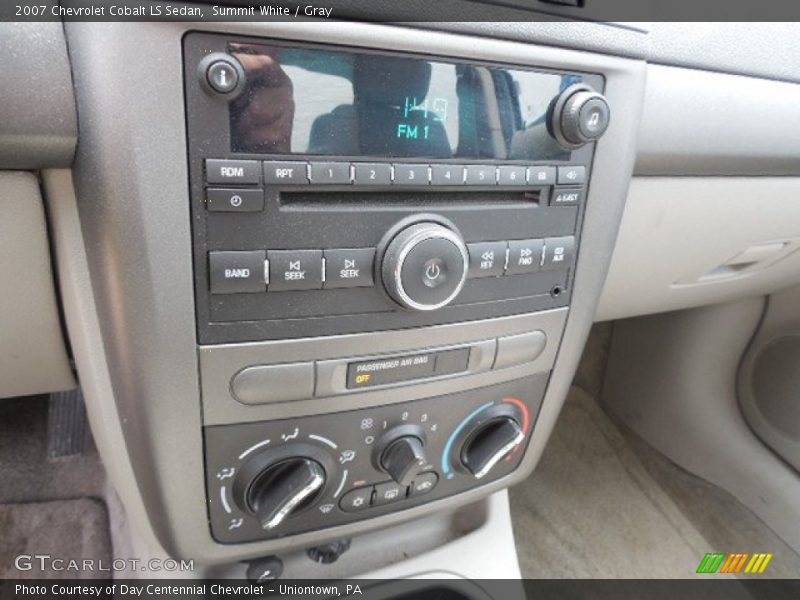 Summit White / Gray 2007 Chevrolet Cobalt LS Sedan
