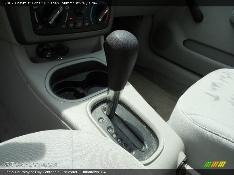 Summit White / Gray 2007 Chevrolet Cobalt LS Sedan