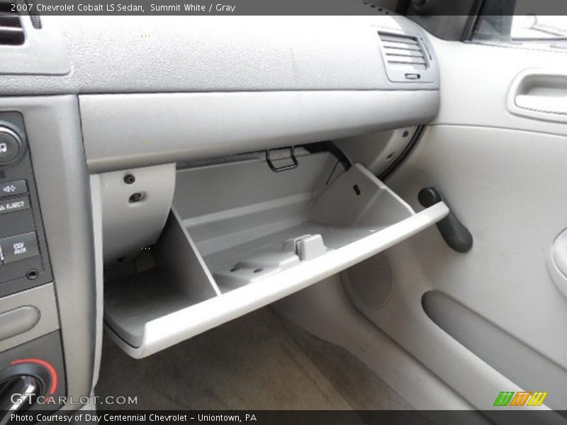 Summit White / Gray 2007 Chevrolet Cobalt LS Sedan