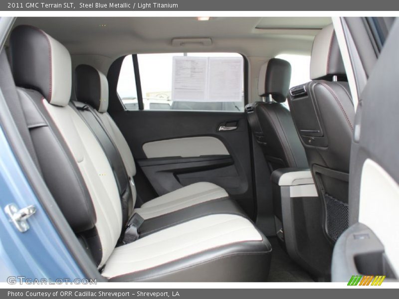 Steel Blue Metallic / Light Titanium 2011 GMC Terrain SLT