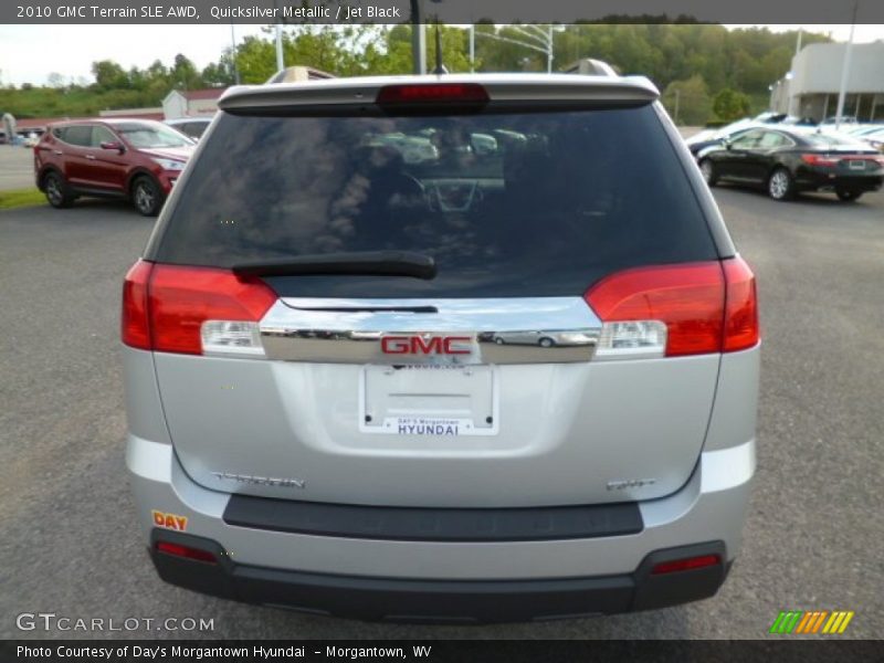 Quicksilver Metallic / Jet Black 2010 GMC Terrain SLE AWD
