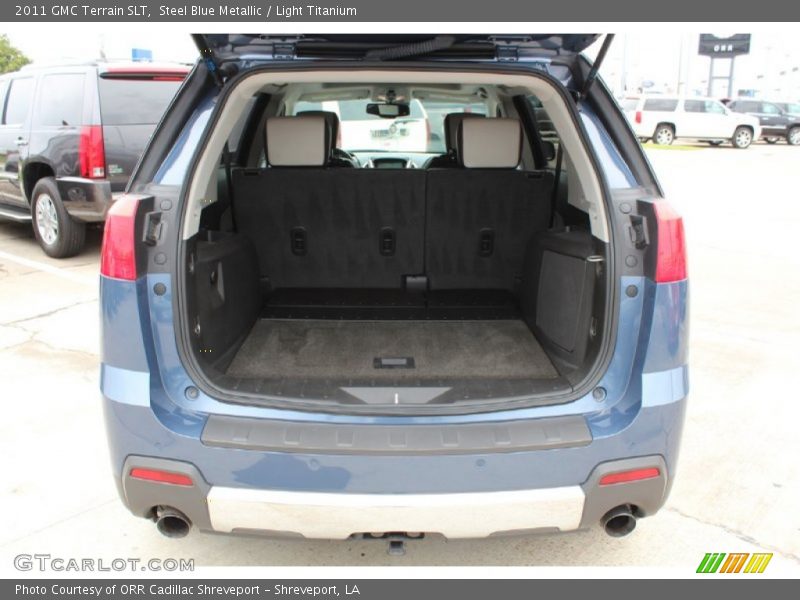 Steel Blue Metallic / Light Titanium 2011 GMC Terrain SLT