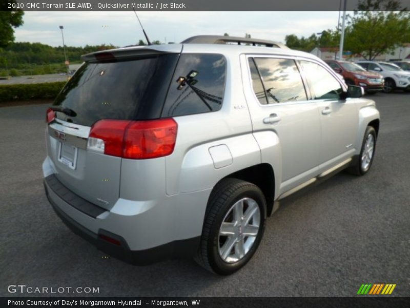 Quicksilver Metallic / Jet Black 2010 GMC Terrain SLE AWD