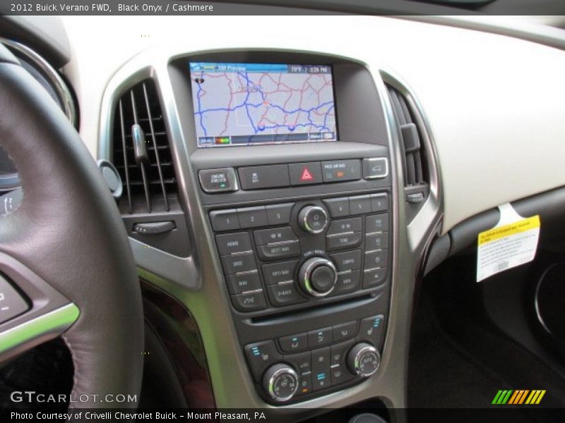 Black Onyx / Cashmere 2012 Buick Verano FWD
