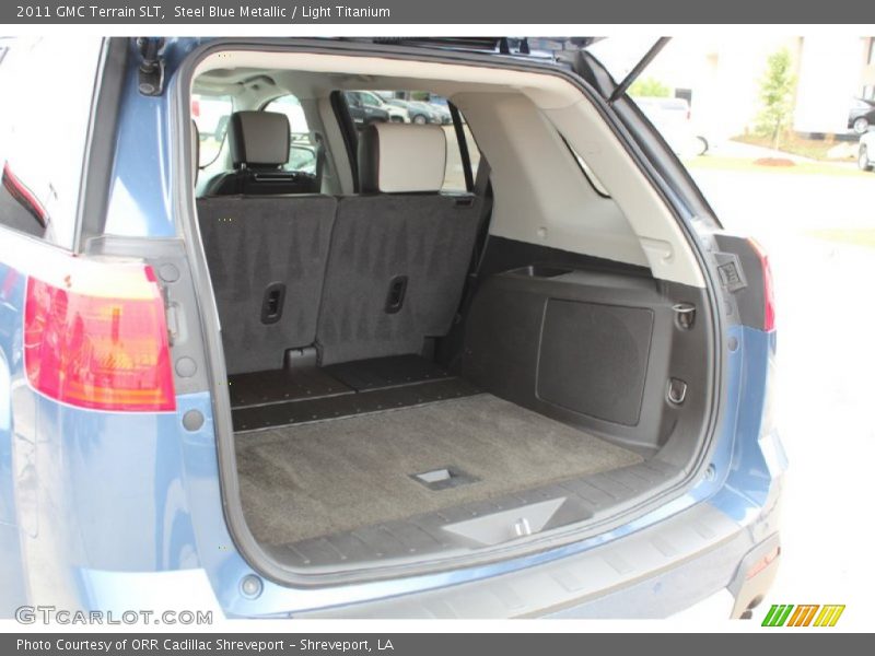 Steel Blue Metallic / Light Titanium 2011 GMC Terrain SLT