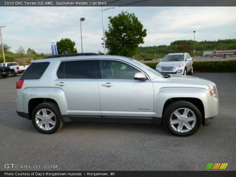 Quicksilver Metallic / Jet Black 2010 GMC Terrain SLE AWD