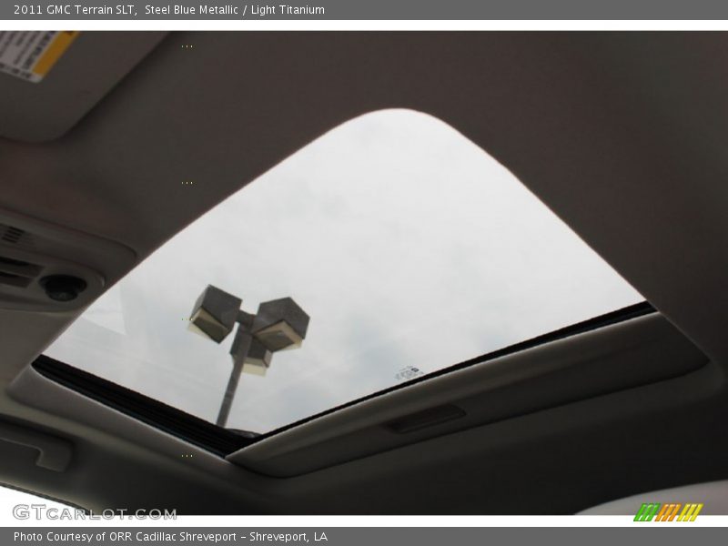 Steel Blue Metallic / Light Titanium 2011 GMC Terrain SLT