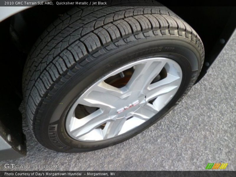 Quicksilver Metallic / Jet Black 2010 GMC Terrain SLE AWD
