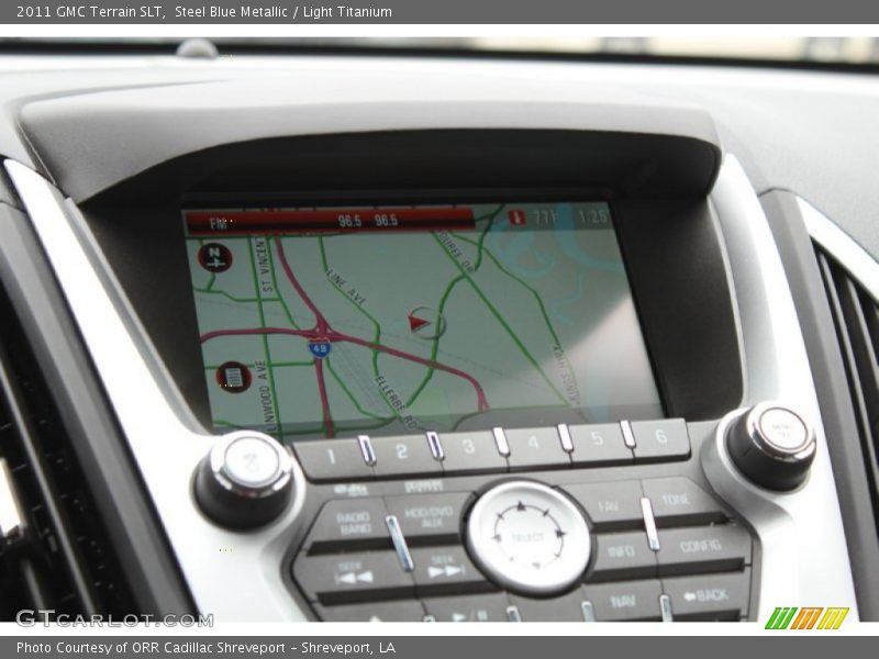 Steel Blue Metallic / Light Titanium 2011 GMC Terrain SLT