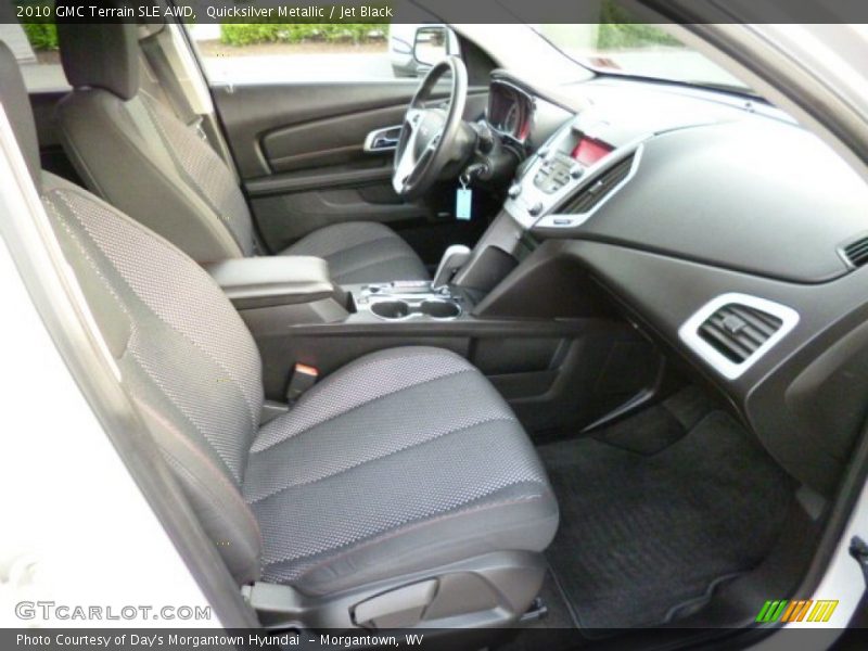Quicksilver Metallic / Jet Black 2010 GMC Terrain SLE AWD