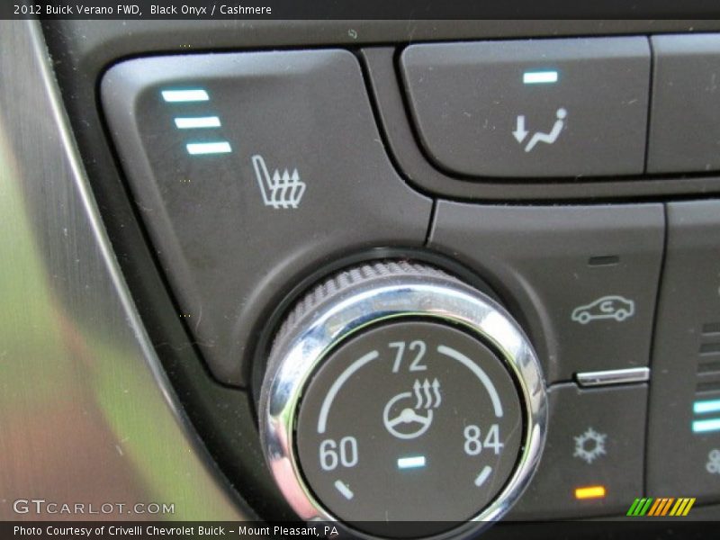 Black Onyx / Cashmere 2012 Buick Verano FWD