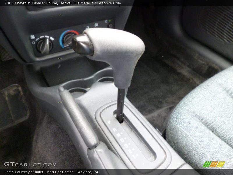 Arrival Blue Metallic / Graphite Gray 2005 Chevrolet Cavalier Coupe