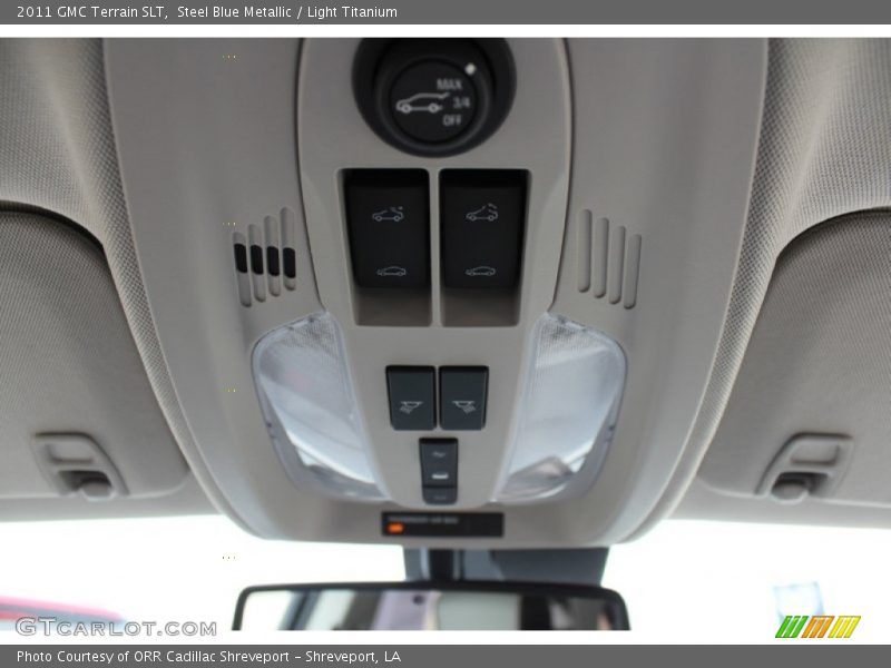 Steel Blue Metallic / Light Titanium 2011 GMC Terrain SLT