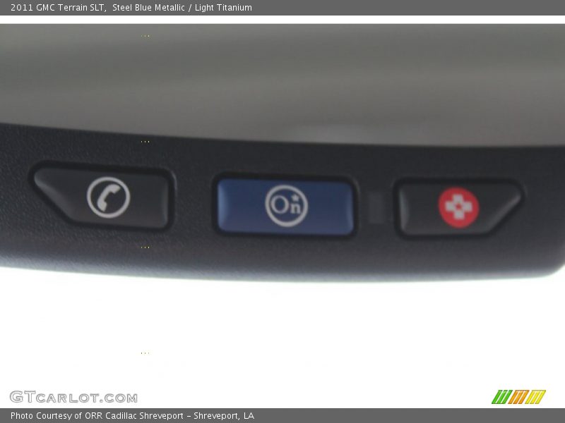 Steel Blue Metallic / Light Titanium 2011 GMC Terrain SLT