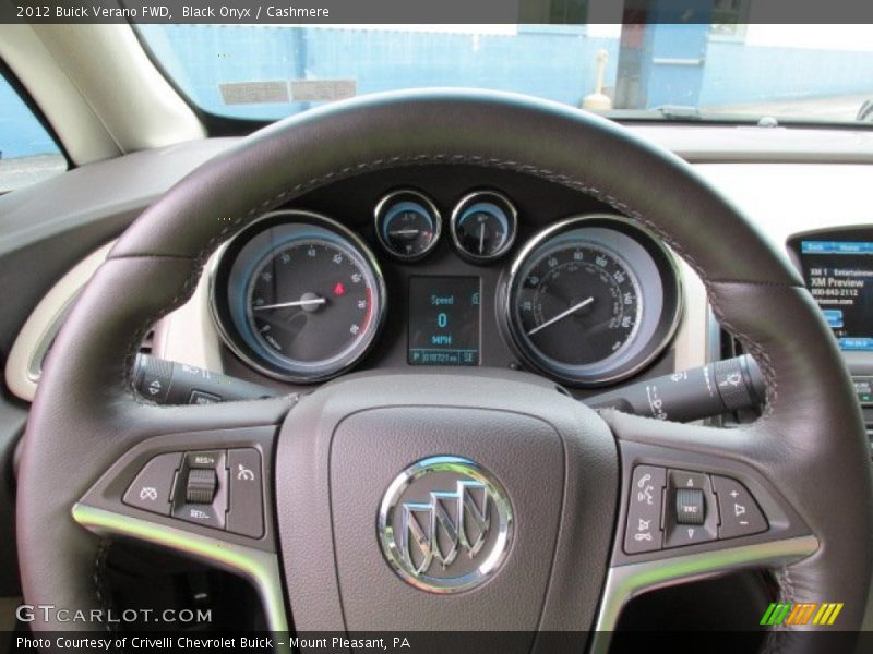 Black Onyx / Cashmere 2012 Buick Verano FWD