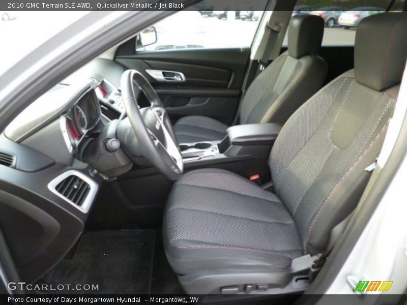 Quicksilver Metallic / Jet Black 2010 GMC Terrain SLE AWD