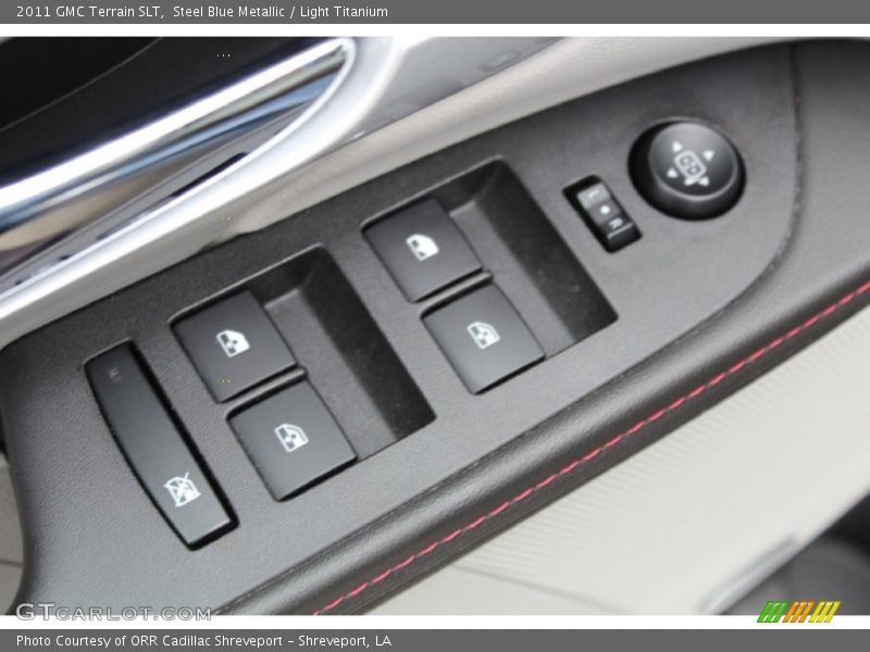 Steel Blue Metallic / Light Titanium 2011 GMC Terrain SLT