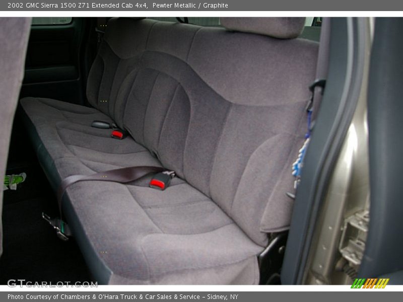 Pewter Metallic / Graphite 2002 GMC Sierra 1500 Z71 Extended Cab 4x4