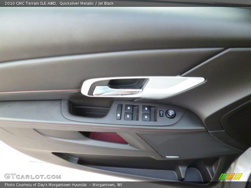 Quicksilver Metallic / Jet Black 2010 GMC Terrain SLE AWD