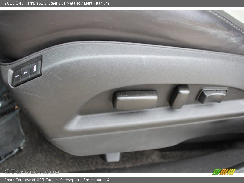 Steel Blue Metallic / Light Titanium 2011 GMC Terrain SLT