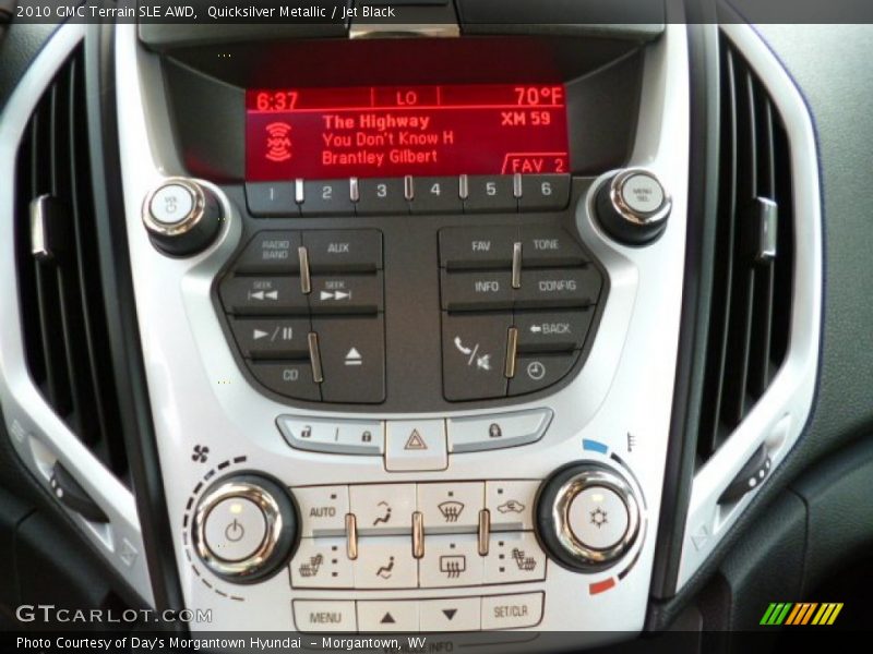Quicksilver Metallic / Jet Black 2010 GMC Terrain SLE AWD