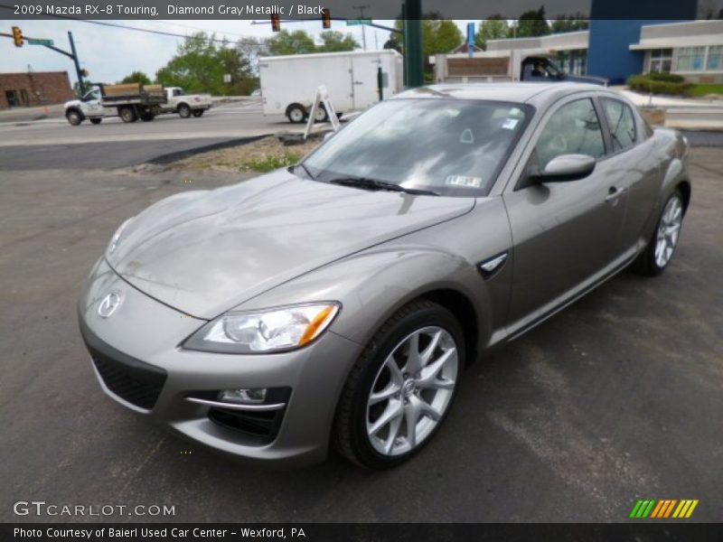 Diamond Gray Metallic / Black 2009 Mazda RX-8 Touring